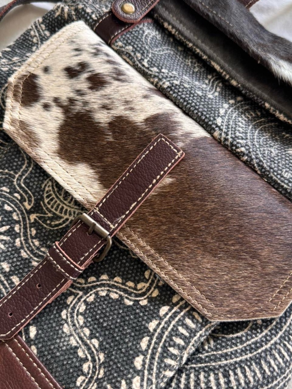 Brown Leather Western Myra Bag - Picture 3 of 3